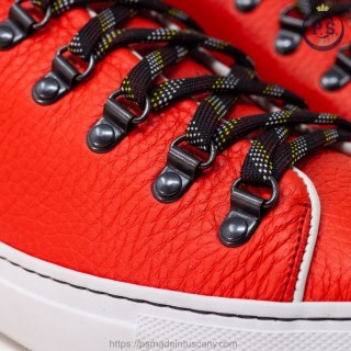 High-Top PS Artisan Sneakers in Lobster Leather with Black Details