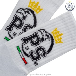 White PS socks in super soft cotton