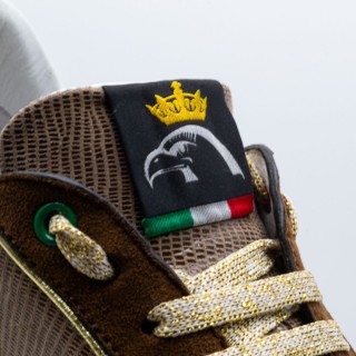 Silvia Sneakers: Tuscan luxury in elegant brown suede design