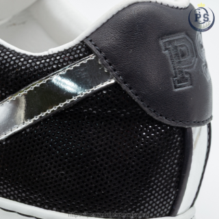 Lucca - Handcrafted Suede Sneakers | Silver Details & Comfort