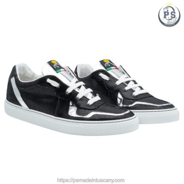 Lucca - Handcrafted Suede Sneakers | Silver Details & Comfort