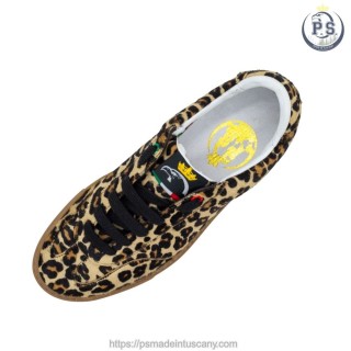 Sneakers Leopardate Donna PS Anna | Artigianato Toscano