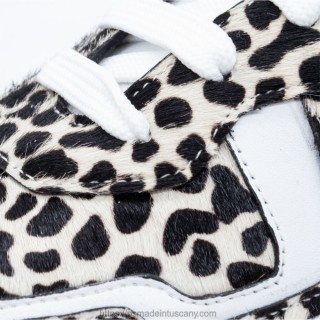 Sneakers PS Sara Artigianali Cavallino Leopardo