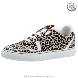 Sneakers PS Sara Artigianali Cavallino Leopardo