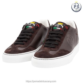 Sneakers Uomo Marroni in Pelle | Artigianato Toscano