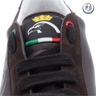 Men's Brown Leather Sneakers | Tuscan Handcrafted