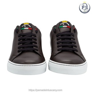 Sneakers Uomo in Vitello Testa di Moro | Made in Tuscany