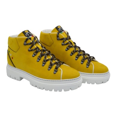 Handmade PS Boots Yellow Nubuck