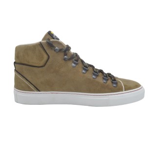 wysokie sneakersy PS ze skóry w kolorze tytoniu