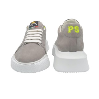 Handmade High Sneakers PS Danzica Gray