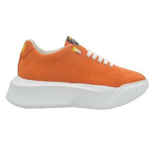 Handmade High Sneakers PS Danzica Orange