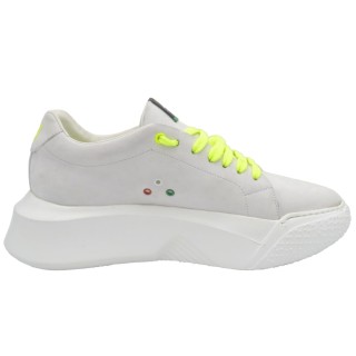 Handcrafted High Sneakers PS Danzica White