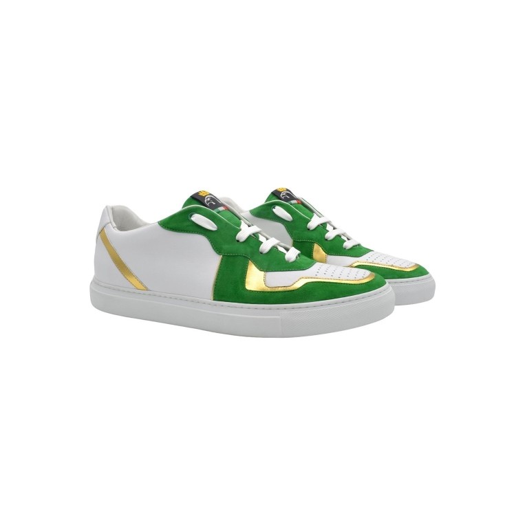 Handmade Sneakers PS Lucca Green