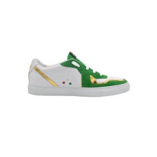 Handmade Sneakers PS Lucca Green