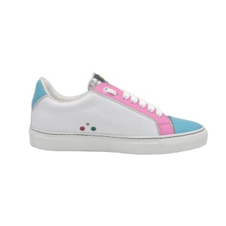 Handmade Sneakers PS Silvia Pink and light blue
