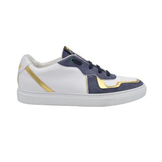 Handcrafted Shoes PS Night Blue Nubuck details