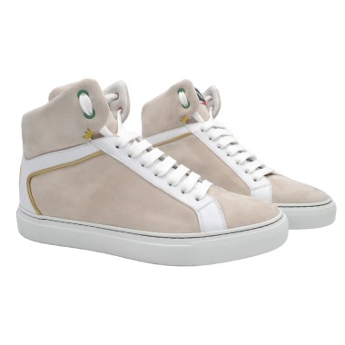 Sneakers PS Greta Nude Pink and White