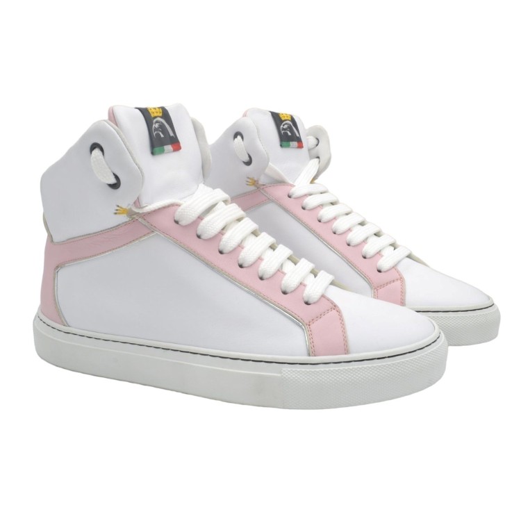Sneakers PS Greta Bianche e Rosa