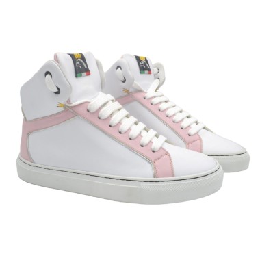 Sneakers PS Greta White and Pink