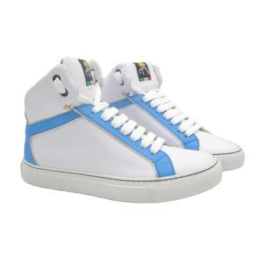 Sneakers PS Greta White and Light Blue