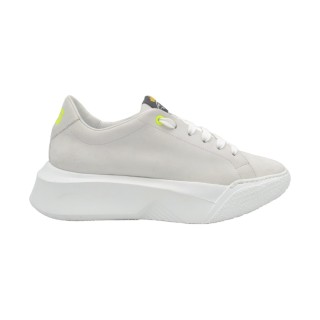 Handcrafted High Sneakers PS Caterina White