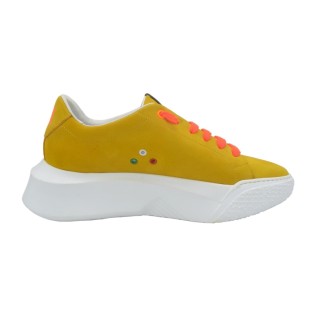 Handmade High Sneakers PS Caterina Yellow
