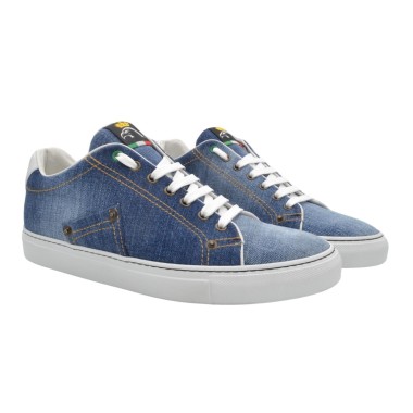 Sneakersy PS Siena Dżinsowe