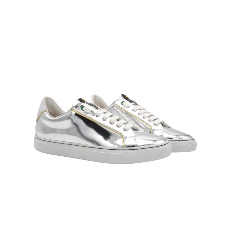 Sneakers PS Silvia Silver and Gold