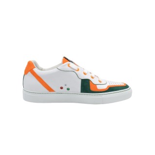 Sneakersy PS Lucca Zielony i pomarańczowy