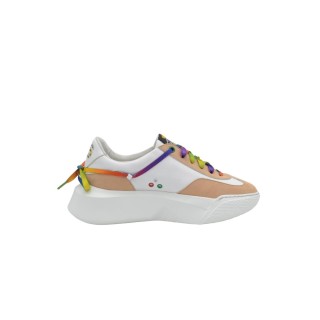 Sneakers Platform PS artigianali in pelle