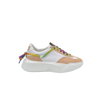 Sneakers Platform PS artigianali in pelle