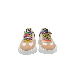 Sneakers Platform PS artigianali in pelle