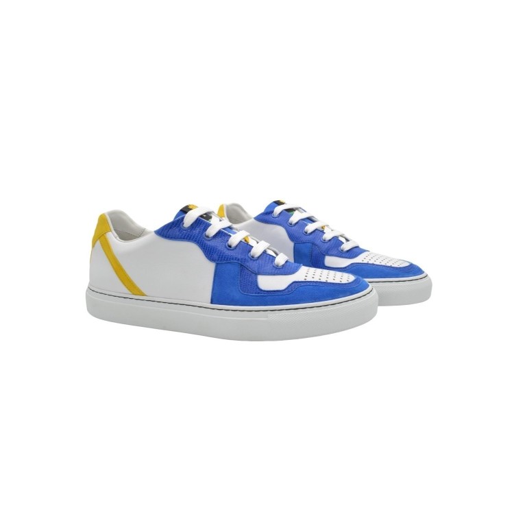 Sneakers PS Lucca Light blue and yellow